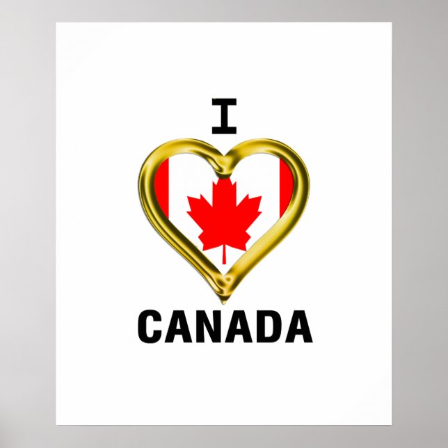 JAG HEART CANADA POSTER (Framsidan)