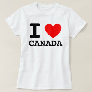 Jag Heart Canada Shirt Tee