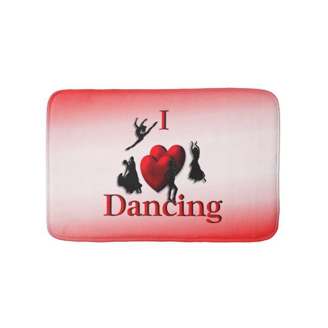 Jag Heart Dancing Badrumsmatta (Framsidan)