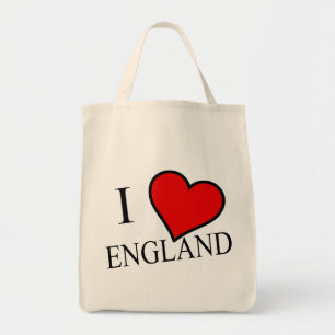Jag Heart England bk gent Tygkasse