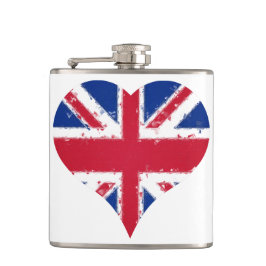 Jag Heart England British Flagga Union Jack Fickplunta