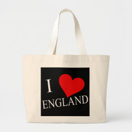 Jag Heart England wt just Jumbo Tygkasse