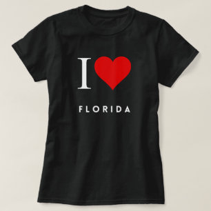 Jag Heart Florida blk Womens T-Shirt