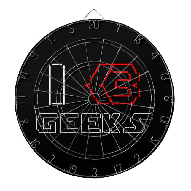 JAG Heart Geeks ASCII ART Piltavla (Framsidan)