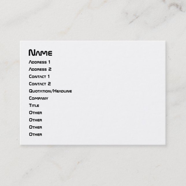 JAG Heart Geeks ASCII ART Visitkort (Framsida)