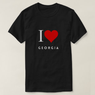 Jag Heart Georgia blk Manar T Shirt