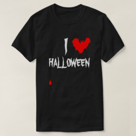 Jag Heart Halloween-anpassadet är unikt Tee
