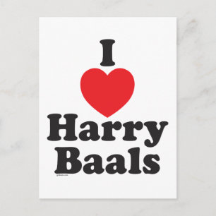 Jag "Heart" Harry Baals Vykort