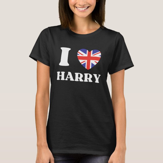 Jag Heart Harry T Shirt (Framsida)