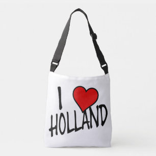 Jag Heart Holland bk på våtburken Axelväska