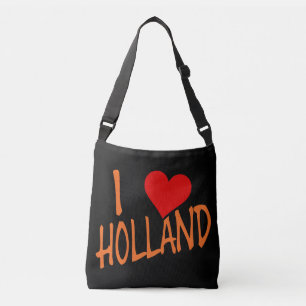 Jag Heart Holland eller på bkCnt Axelväska