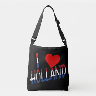 Jag Heart Holland övertäckt på bkCbit Axelväska