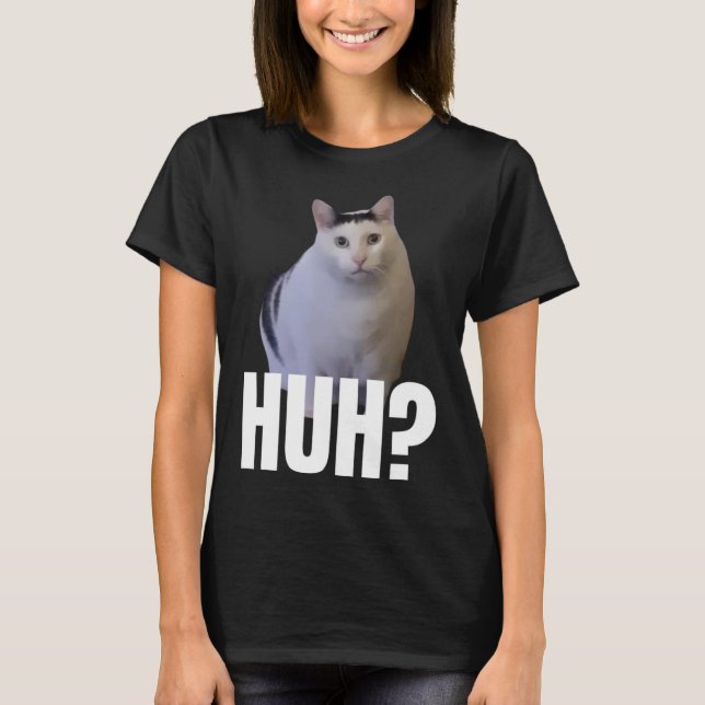 Jag Heart I Kärlek Funny Cat Meme T Shirt (Framsida)