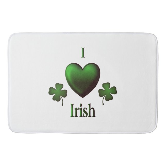 Jag Heart Irish Badrumsmatta (Framsidan)