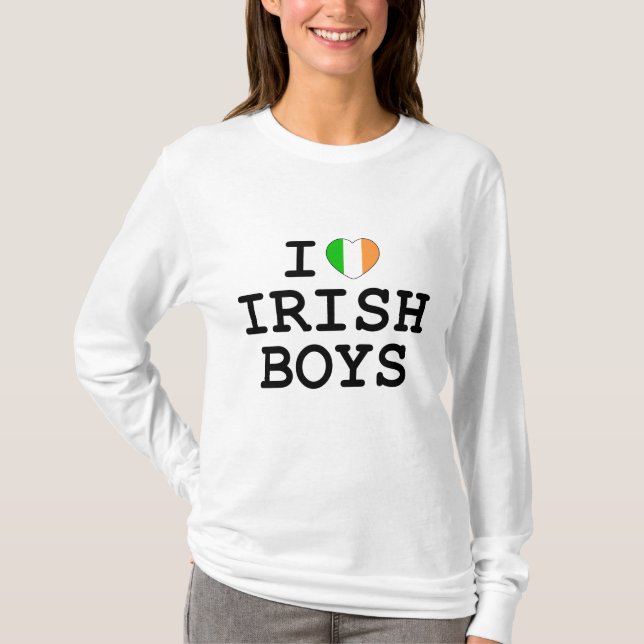 Jag Heart Irish Boys Tee (Framsida)