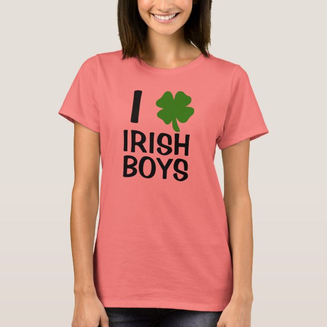 Jag Heart Irish Boys Tröja (Framsida)