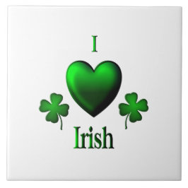 Jag Heart Irish Kakelplatta