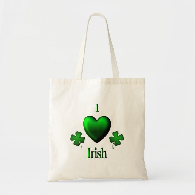 Jag Heart Irish Tygkasse (Framsidan)