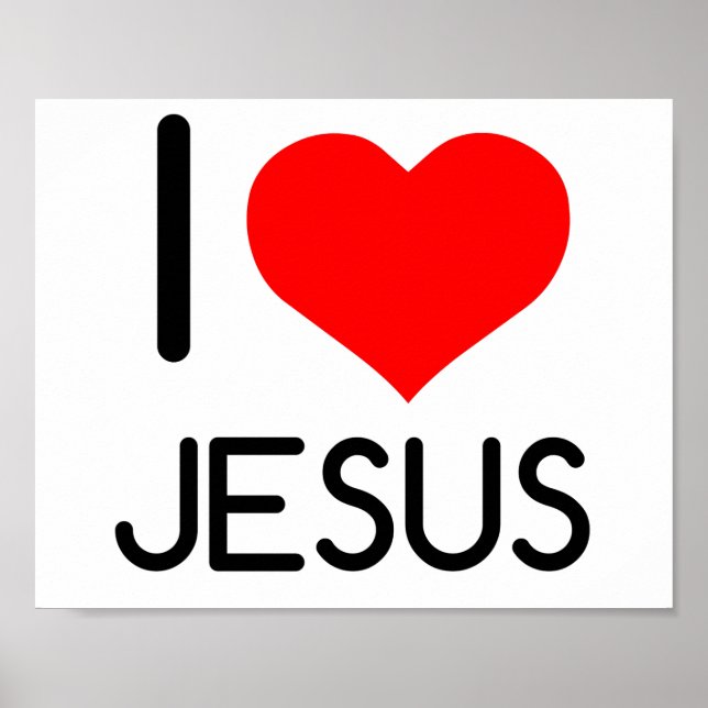 JAG HEART JESUS POSTER (Framsidan)