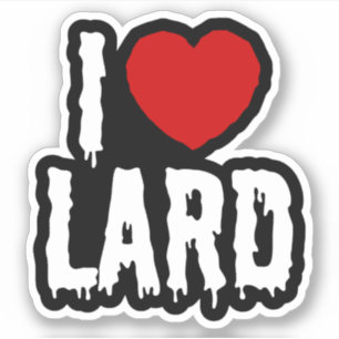 JAG HEART [KÄRLEK] LARD KLISTERMÄRKEN