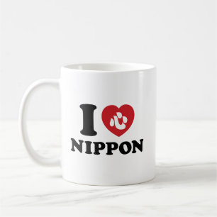 JAG HEART [KÄRLEK] NIPPON COFFEE MUGG