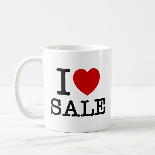 JAG HEART [KÄRLEK] SALE KAFFEMUGG (Vänster)