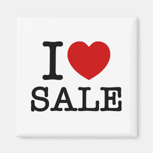 JAG HEART [KÄRLEK] SALE MAGNET