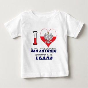 Jag Heart Kärlek San Antonio Texas T Shirt