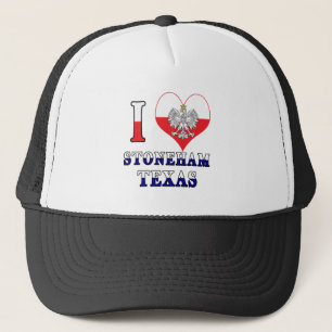 Jag Heart Kärlek Stoneham Texas Keps