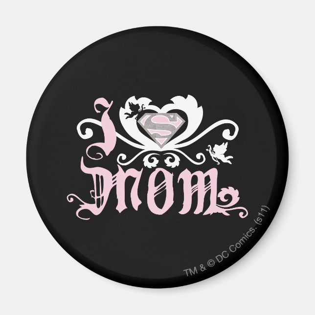 Jag Heart Mamma Rosa Magnet (Framsidan)