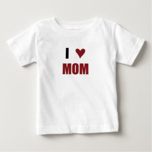 Jag Heart Mamma Småbarn Tee Shirt