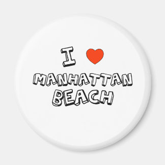 Jag Heart Manhattan Beach Magnet