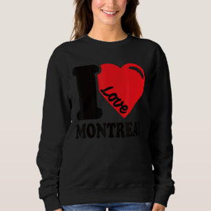 Jag Heart Montreal Bevacal Canadian City I Kärlek T Shirt