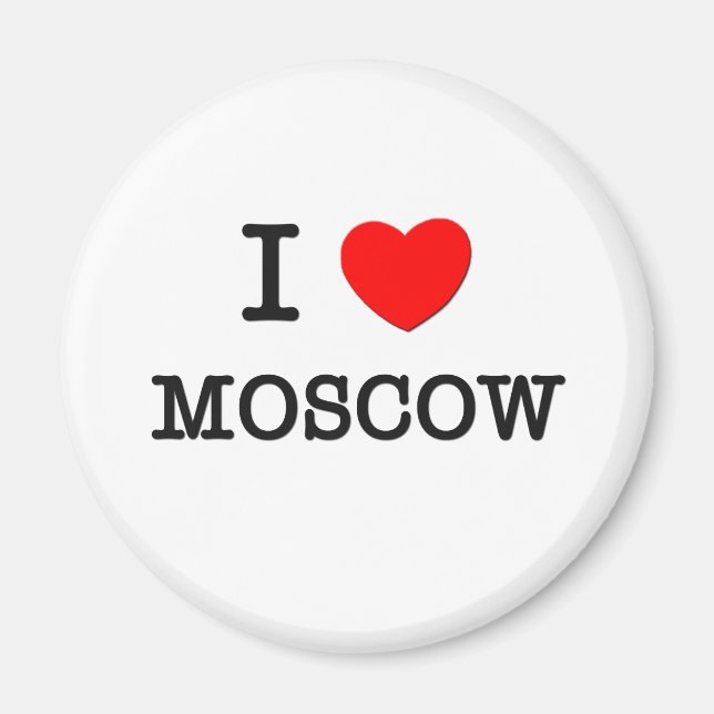 JAG Heart MOSCOW Magnet (Framsidan)