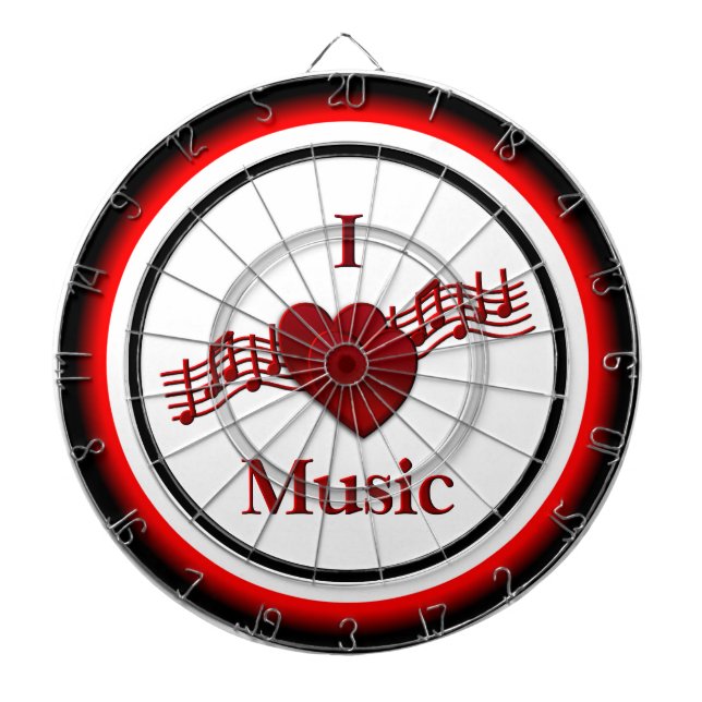 Jag Heart Music Regulation Doct Board Piltavla (Framsidan)