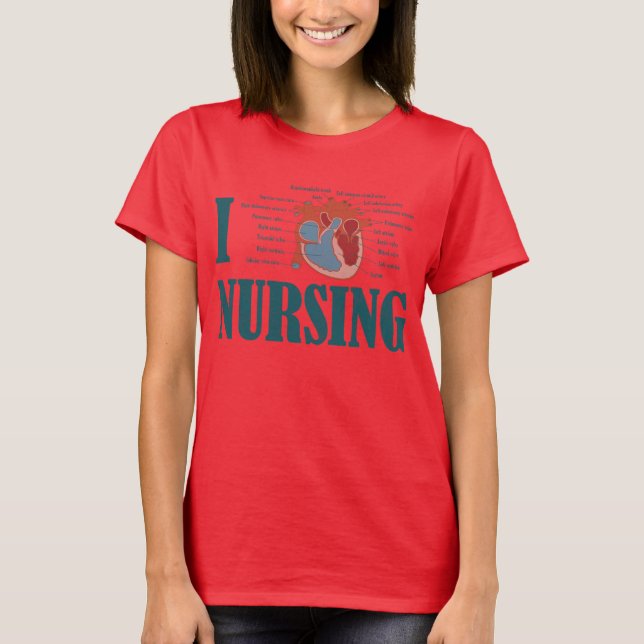 JAG Heart NURSING Tröja (Framsida)