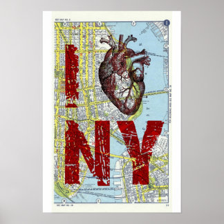 JAG Heart NY Poster