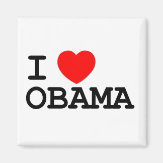 Jag Heart Obama Magnet