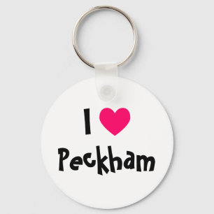 Jag Heart Peckham Nyckelring