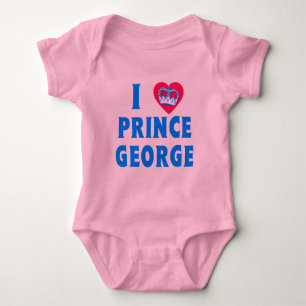 JAG HEART PRINCE GEORGE MED Heart and Krona Tröja