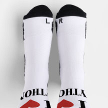 Jag HEART Python Socks