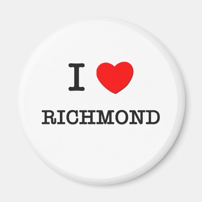 JAG Heart RICHMOND Magnet (Framsidan)