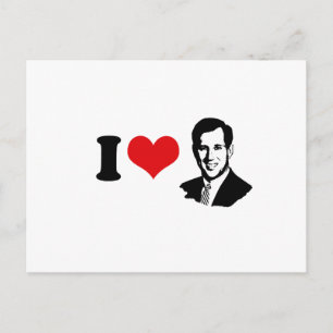 JAG HEART SANTORUM 2012 VYKORT