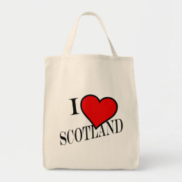 Jag Heart Scotland bk gtcn Tygkasse
