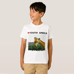 Jag Heart South Afrika Giraffe Thorn träd T Shirt