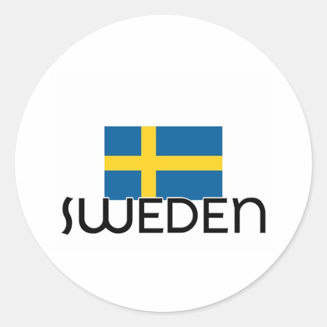 JAG HEART SVERIGE RUNT KLISTERMÄRKE (Framsida)