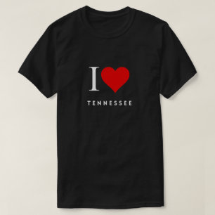 Jag Heart Tennessee blk Manar T Shirt