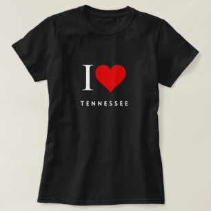 Jag Heart Tennessee blk Womens T-Shirt