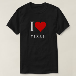 Jag Heart Texas blk Manar T Shirt