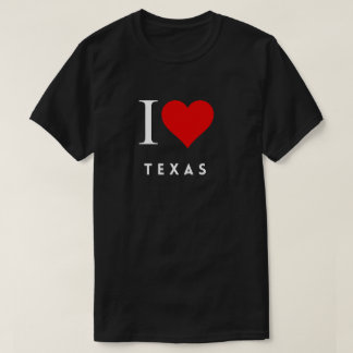 Jag Heart Texas blk Manar T Shirt
